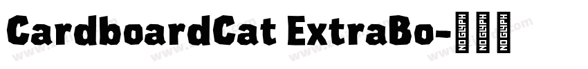 CardboardCat ExtraBo字体转换